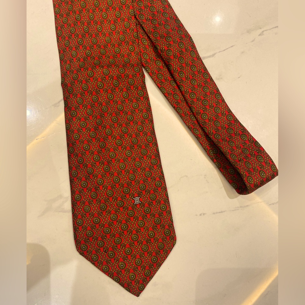 CELINE SILK TIE
